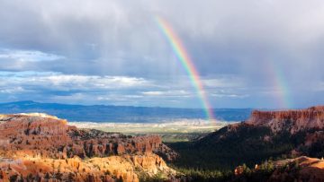 spiritual meaning of seeing double rainbows